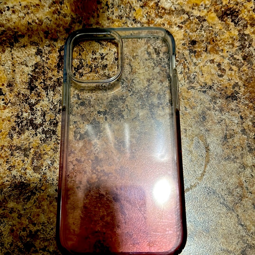 Speck Candyshell Case IPhone 12 Translucent/clear Red Ombré